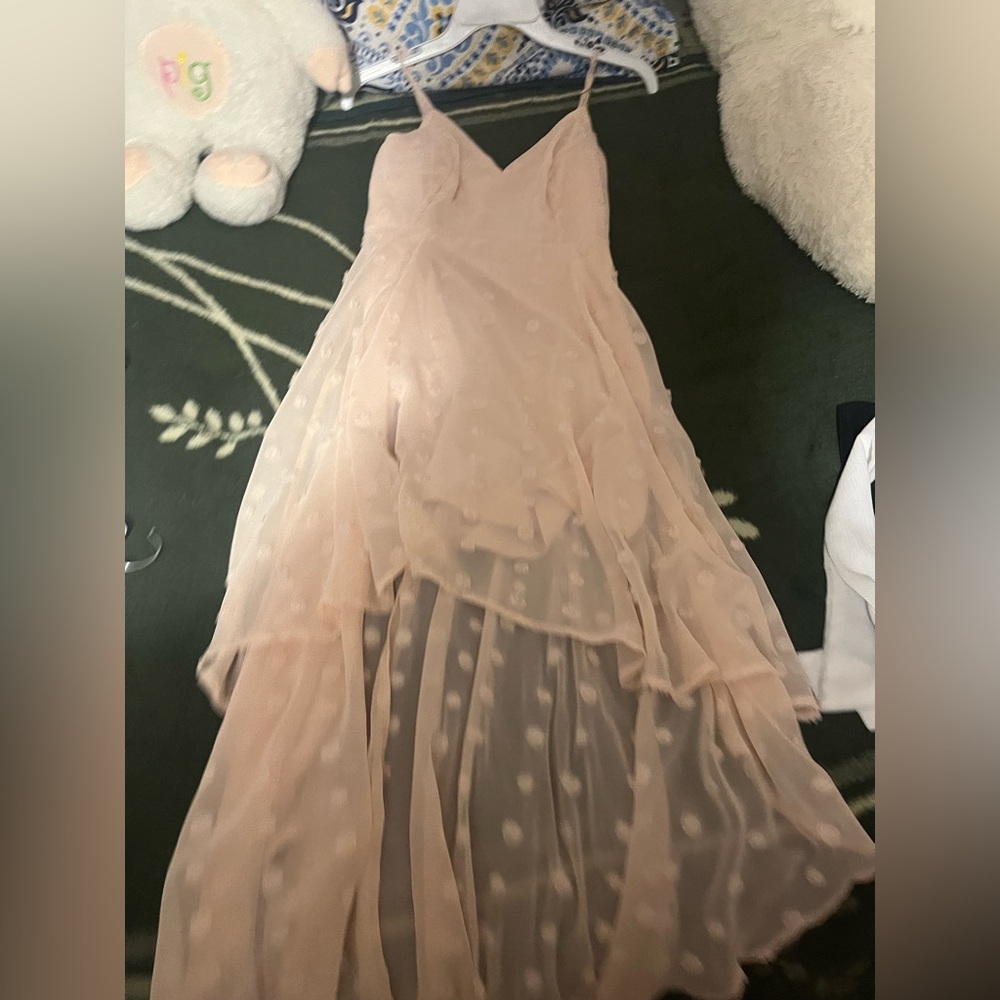 This is a light pink dress, size small, that I only wore once
